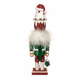 Kurt S. Adler 12in. Hollywood Nutcrackers Snowman Hat Nutcracker
