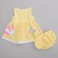 Baby Girl &#40;3-24M&#41; Good Lad Bunny & Flower Applique Gingham Dress - image 1