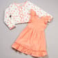 Girls (7-16) Little Lass(R) Floral Jacket w/ Ruffle Sleeve Dress - image 1