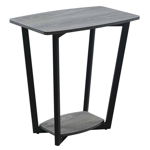 Convenience Concepts Graystone End Table w/ Shelf - image 