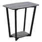 Convenience Concepts Graystone End Table w/ Shelf - image 1