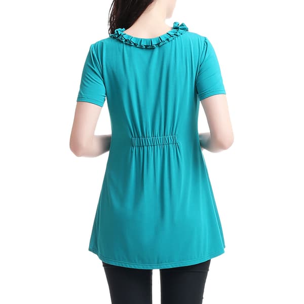 Womens Glow &amp; Grow® Pintuck Maternity Nursing Blouse