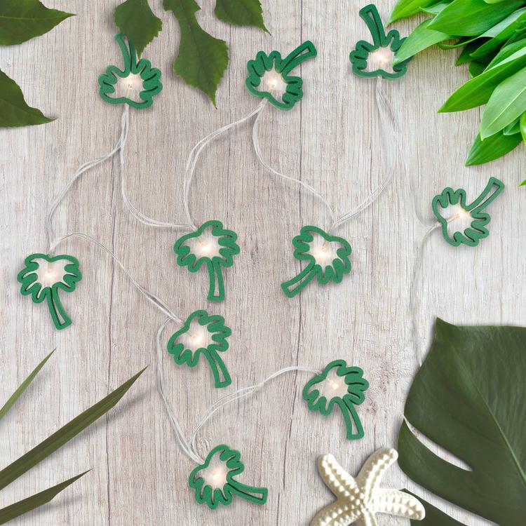 Northlight Seasonal 10-Count LED Palm Tree Fairy Lights