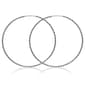 Guess Silver-Tone Hoop Earrings - image 1