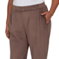 Plus Size Alfred Dunner Luxe Be A Lady Soft Luxe Knit Lounge Pant - image 5