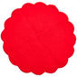 Red & Green Round Placemat - image 1