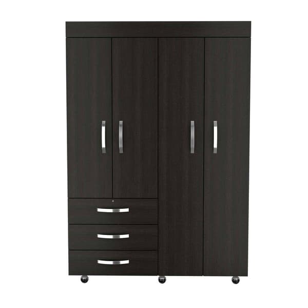 FM FURNITURE Janeiro Black Armoire - image 