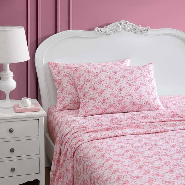 Betsey Johnson Ballet Bows Sheet Set
