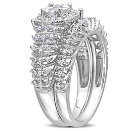 Diamond Classics&#8482; 1/3ctw. Diamond Sterling Silver Bridal Ring Set