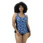 Plus Size Dolfin&#40;R&#41; Aquashape Retreat Twist Back Tankini Swim Top - image 1