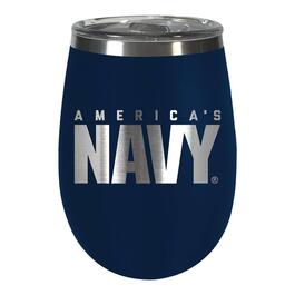 US Navy Wine Tumbler