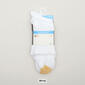 Womens Gold Toe&#174; 3pk. Non-Binding Salon Short Crew Socks - image 2