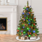 Puleo International 4.5ft. Pre-Lit Colorado Pine Christmas Tree - image 3