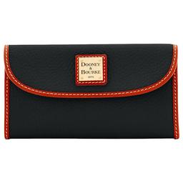 Dooney & Bourke Pebble Continental Clutch
