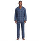 Mens Preswick & Moore(R) Plaid Woven Pajama Set - Blue/Black/White - image 1