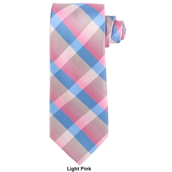 Mens John Henry Alston Plaid Tie