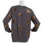 Womens Tru Self Long Sleeve Pumpkin Sweater - image 2