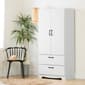 South Shore Farnel Pure White Wardrobe Armoire - image 2