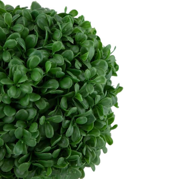 Northlight Seasonal Artificial Boxwood Ball Topiary in Round Pot