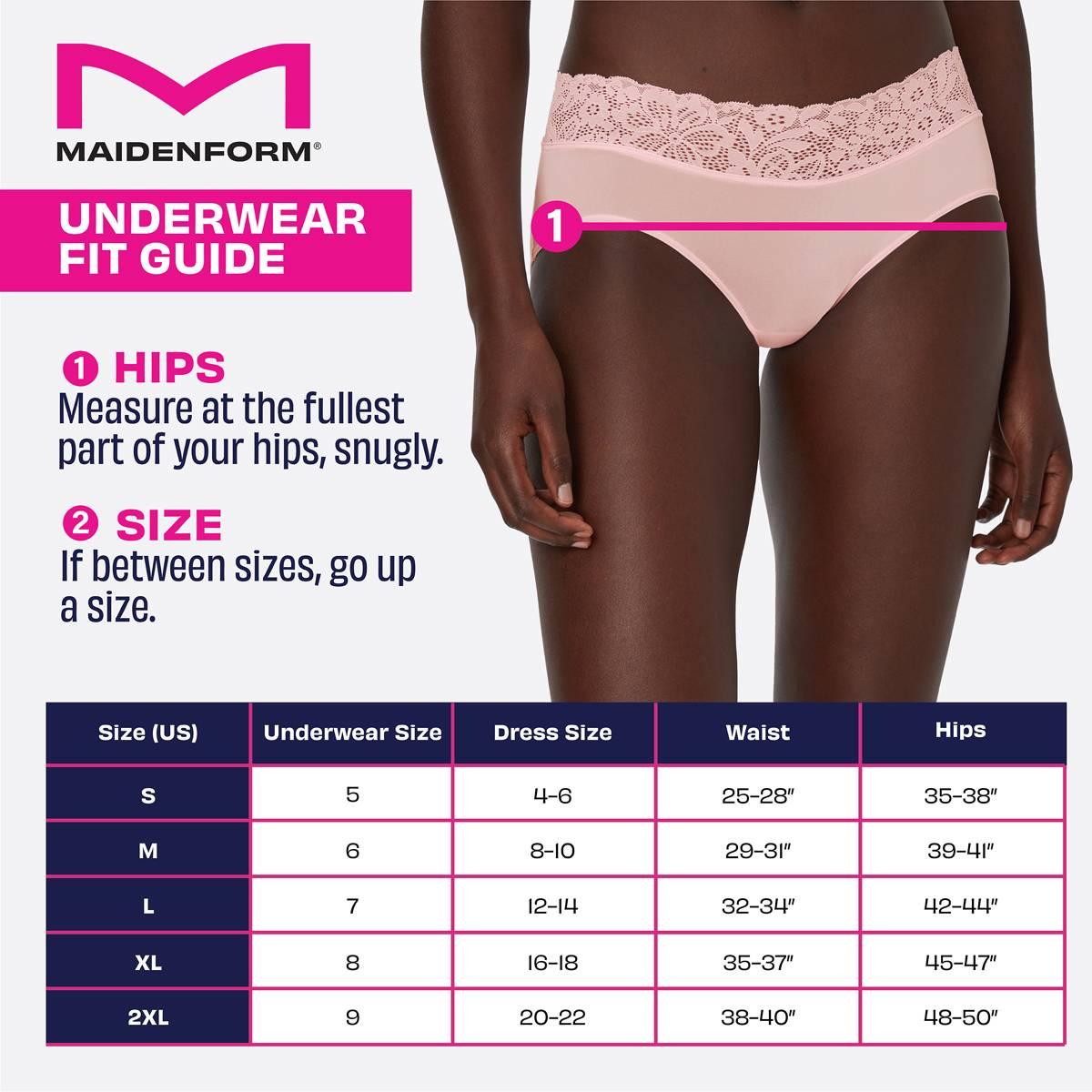 Womens Maidenform® Barely There High Cut Brief Panties - DMEDMB