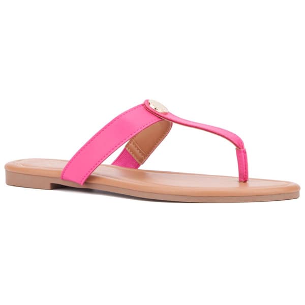 Womens New York & Company Adonia Flip Flops - image 