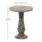 9th & Pike&#174; Round Wood Pedestal Table - image 5