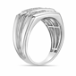 Mens Lynx 1/4ctw. Miracle Set Lab-Grown Diamond Ring - 2R25SI - image 2