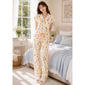 Womens Peanuts(tm) Short Sleeve Snoopy Fruits & Baskets Pajama Set - image 1