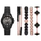 Womens Folio Black & Rose Gold-Tone Watch Set - FMDFL2064 - image 1