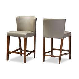 Baxton Studio Olivia 2pc. Pub Stool Set
