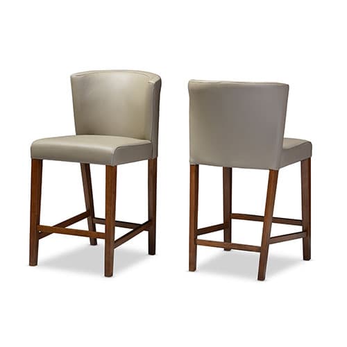Baxton Studio Olivia 2pc. Pub Stool Set