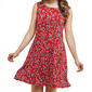 Womens Nina Leonard Sleeveless Floral Fit & Flare Dress w/Pockets - image 3