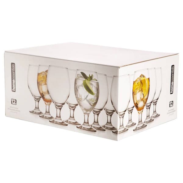 Home Essentials All Purpose Glasses - Set of 12