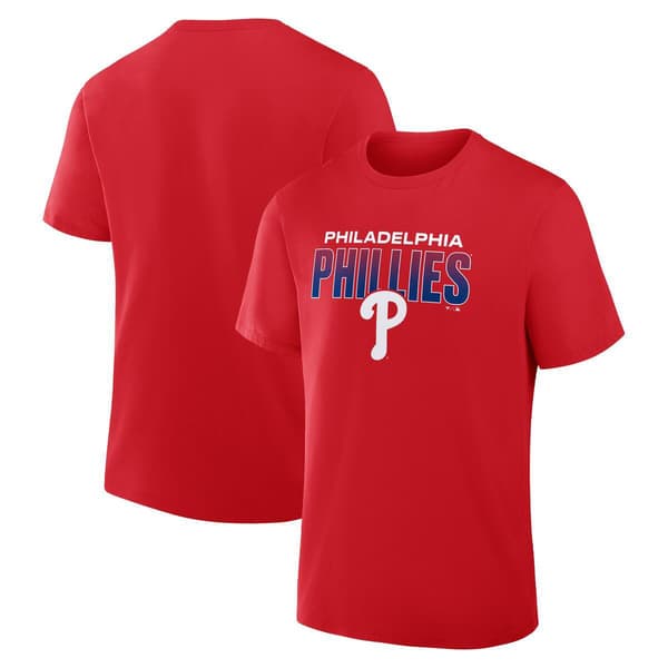 Mens Fanatics Philadelphia Phillies Play Rare OG Short Sleeve Tee - image 
