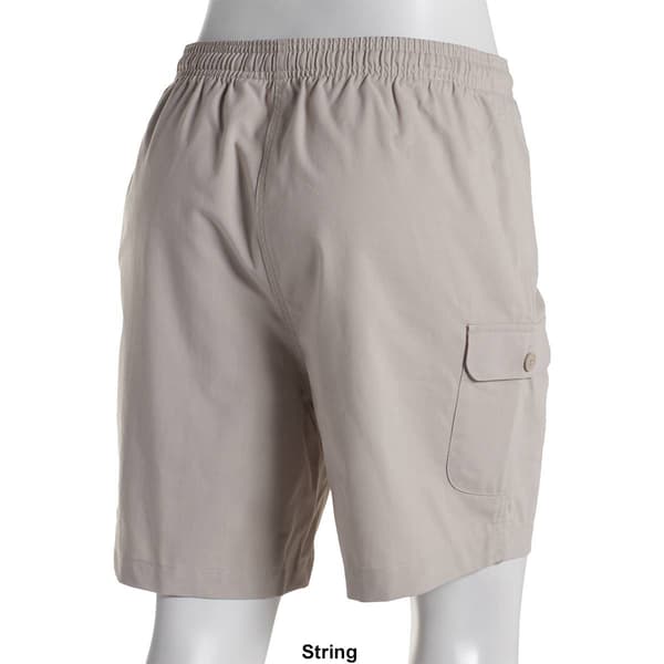 Petites Hasting & Smith Sheeting Cargo Shorts