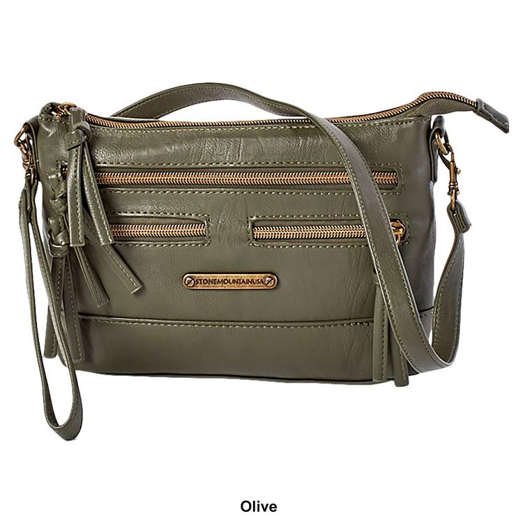 Stone Mountain Primo Wash East/West 4 Bagger Crossbody