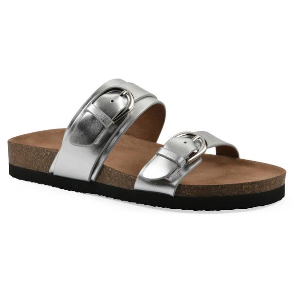 Womens White Mountain Hardball Footbed Sandals - image 