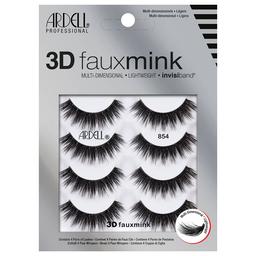 Ardell(R) 3D Faux Mink False Eyelashes #854 - 4 Pack