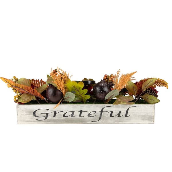 Northlight Seasonal 24in. Autumn Harvest 3-Piece Candle Holder - image 