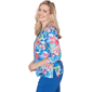 Womens Alfred Dunner The Royal Treatment Tropical Blouse - image 4