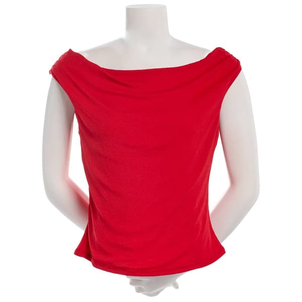 Juniors Madden Girl Drape Neck Tank Top - image 