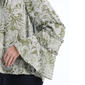 Plus Size Rafaella® Long Bell Sleeve Paisley Tie Neck Blouse - image 3