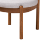 Baxton Studio Iliana Japandi Wood Ottoman Footstool - image 3