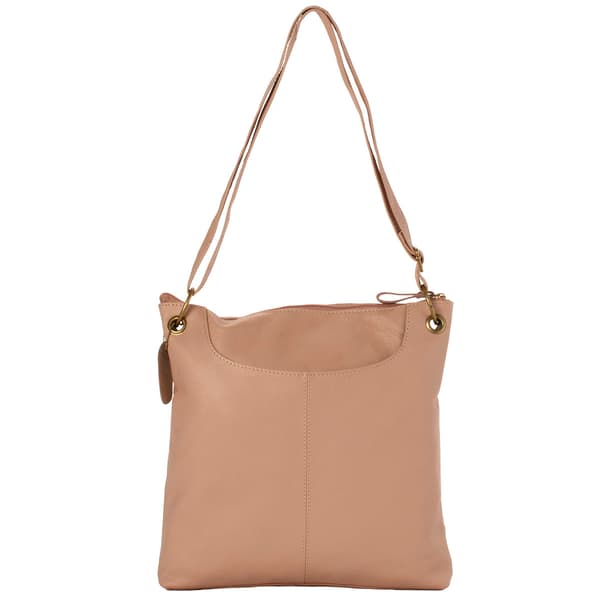 Great American Leather® Single Zip Granada Large Crossbody