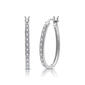 Nova Star&#174; 1/10ctw. Lab Grown Diamond Huggie Hoop Earrings - image 2