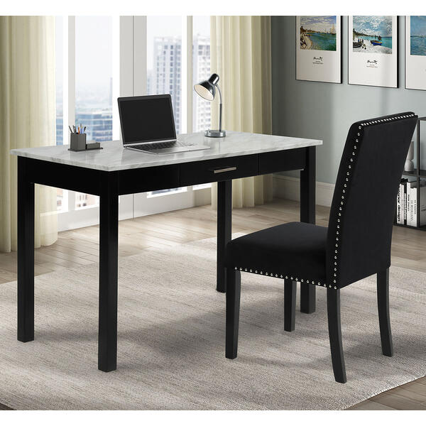 NEW CLASSIC Faux Marble Desk - image 