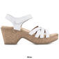 Womens White Mountain Conquer Platform Sandals - image 2
