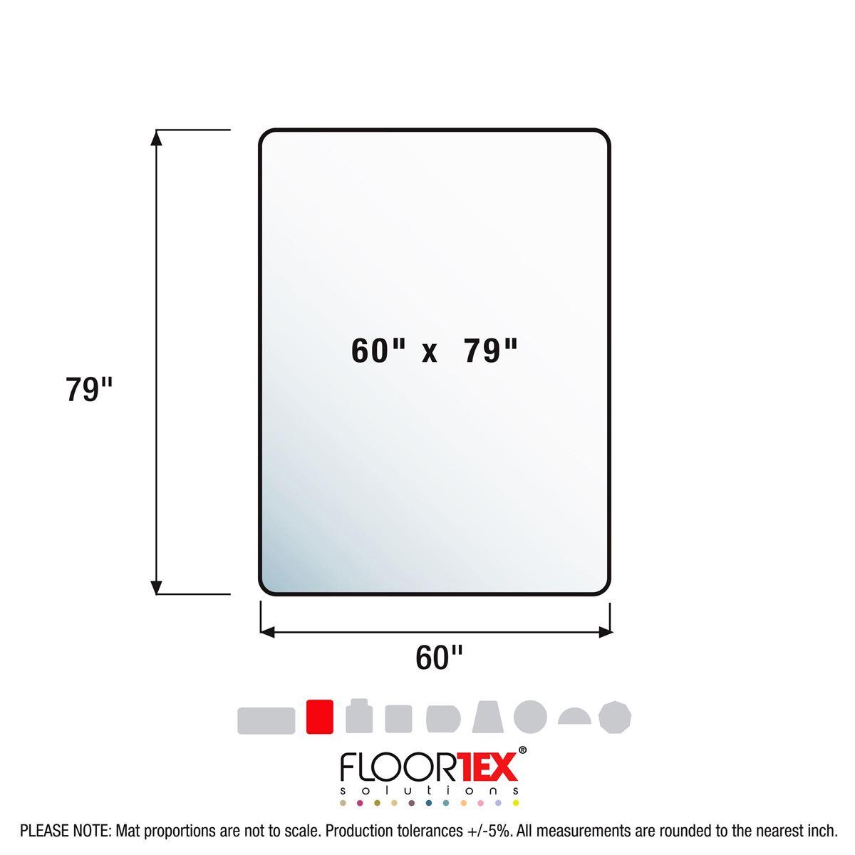 Floortex® Ultimat® Polycarbonate Chair Mat for Carpets