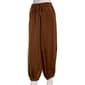 Juniors Love Tree Satin Drawstring Waist Barrel Leg Joggers - image 1