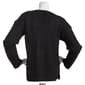 Womens Calvin Klein Long Sleeve Allover Cable V-Neck Sweater - image 2